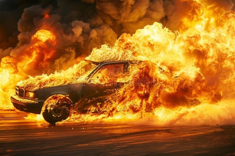 El seguro de auto cubre daños si me prenden fuego el vehículo