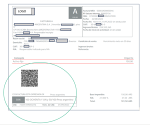Cómo Saber Si La AFIP Te Va A Devolver El IVA En Argentina 1 factura argentina con sello de afip visible