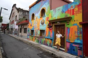 Qué es La Chancha y los Veinte en Buenos Aires y dónde queda 12 ilustracion artistica de barrio porteno tipico