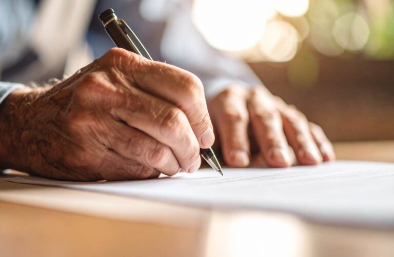 De Qué Habla El Artículo 14 Bis Y Cuáles Son Sus Derechos 2 manos firmando contrato derechos laborales