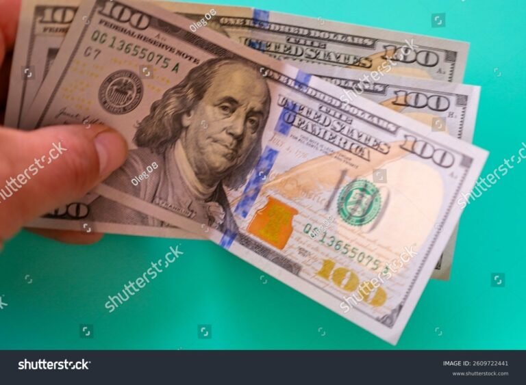 manos sosteniendo billetes de dolar estadounidense