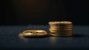 Por qué una moneda de 1 peso puede valer 15.000 pesos 1 moneda antigua brillante sobre fondo neutro