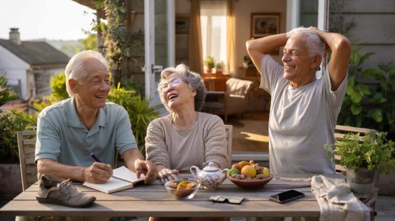 persona feliz cambiando de banco alegremente